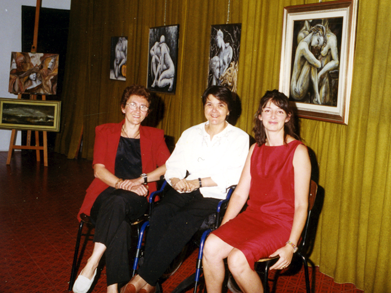 2002 Mostra di pittura di Daniela Gioia, Carla Tumelero e Rita Torello 
